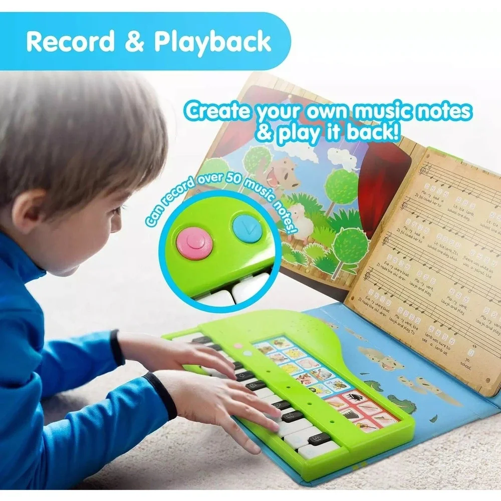 My First Piano Book For Kids With 20-Keys & 10 Songs‎